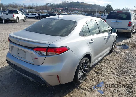 2022 Toyota Corolla Se z USA, uszkodzony, nr VIN JTDS4MCE0N3508180